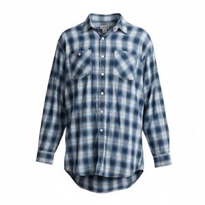 Carhartt Long Sleeve Button Up Shirt Mens XL Plaid Cotton Western Retro Work